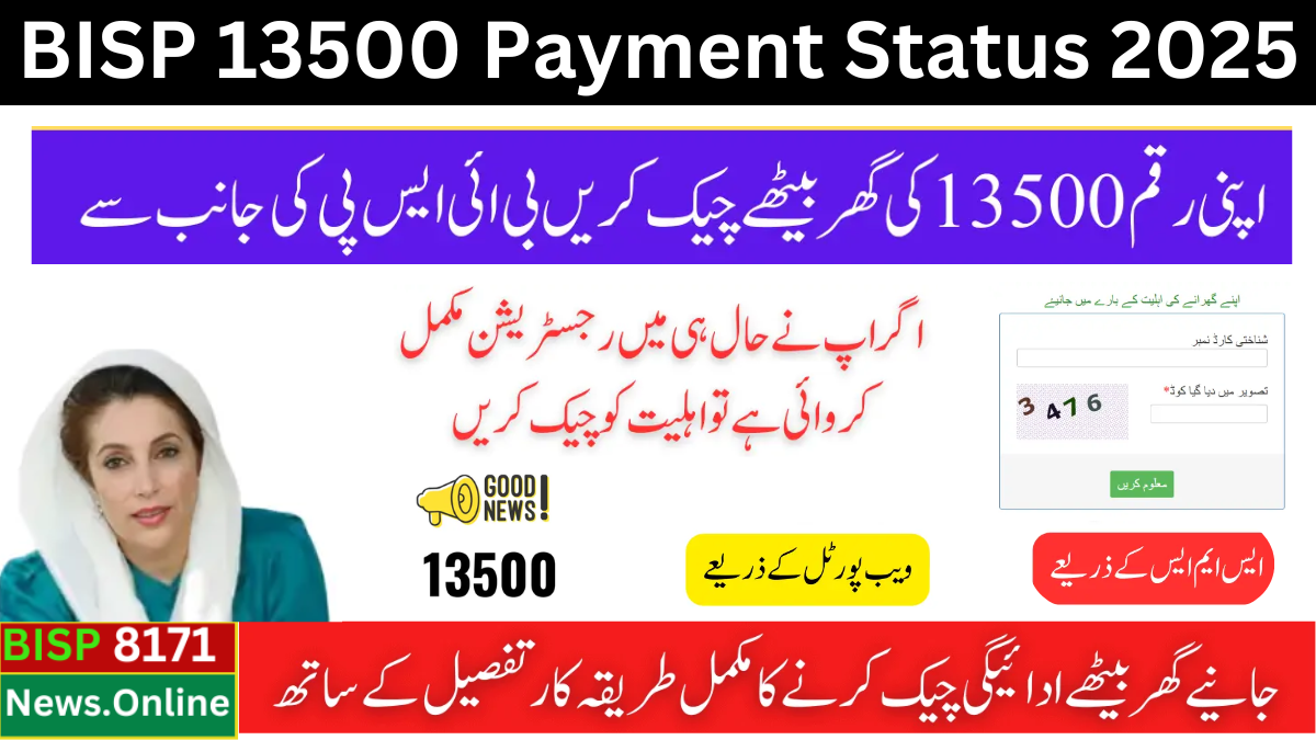 How to Check Your BISP 13500 Payment Status After Registration Complete Guide