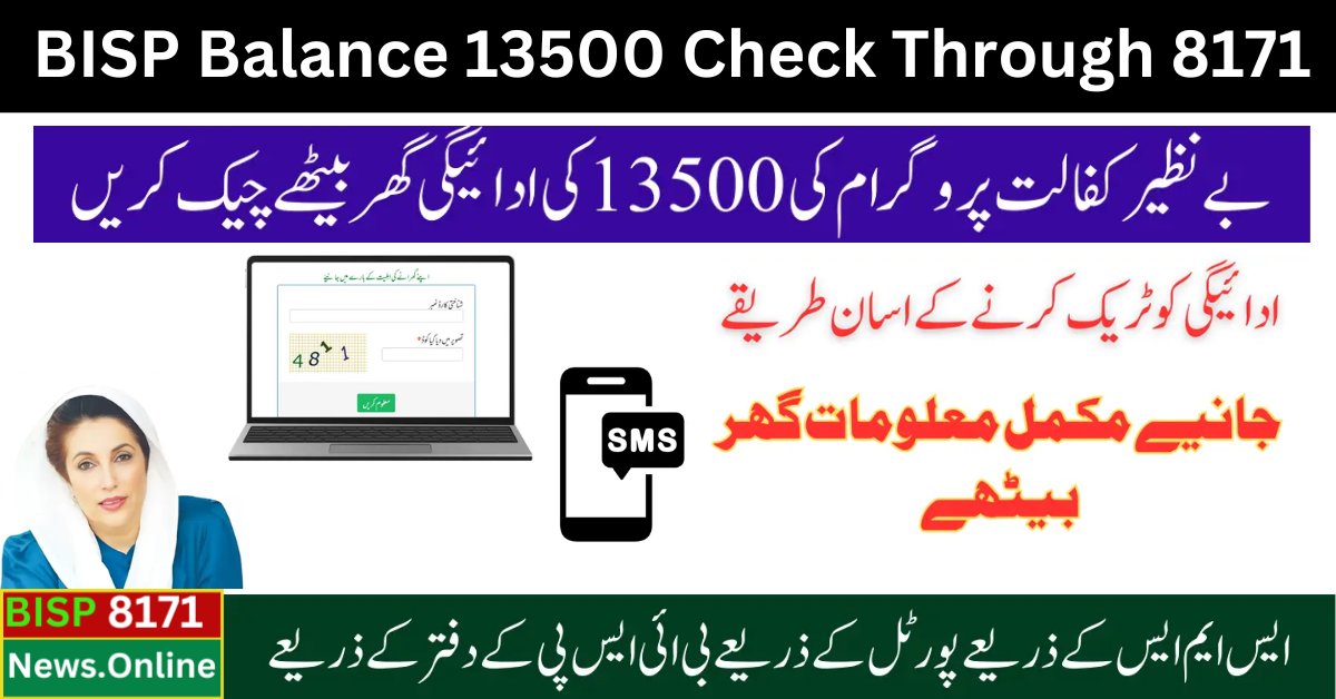 BISP Balance 13500 Check Through 8171 Web Portal With 2025 Update Method 2025